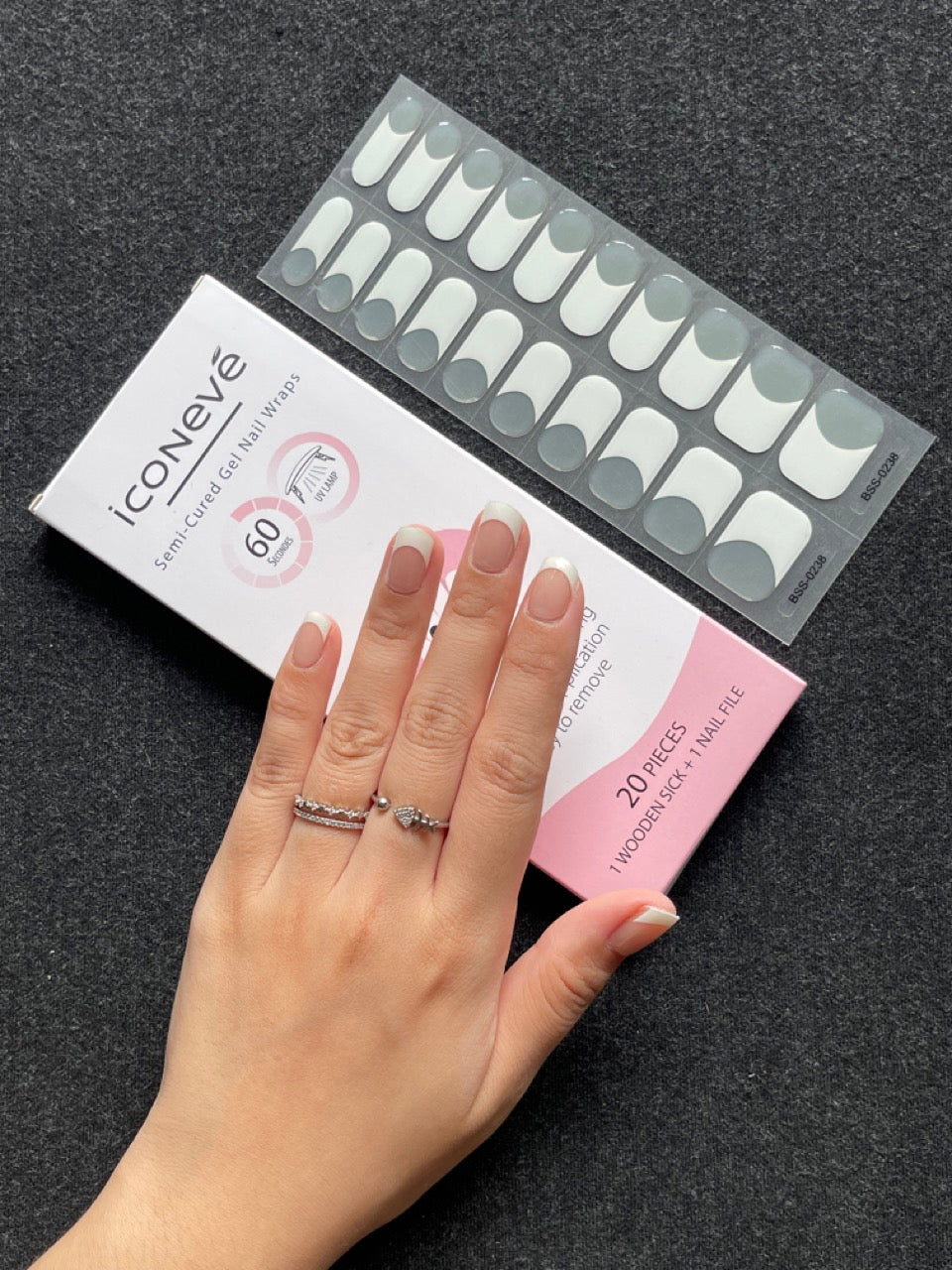 SemiCured Gel Nails ICONEVE