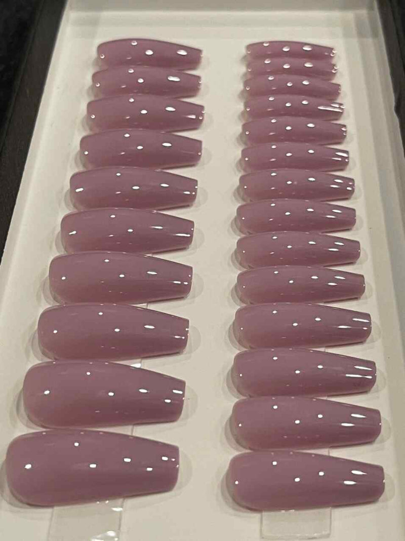 Lavender - Glossy Coffin